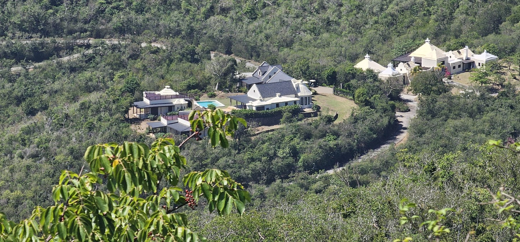 The Carenage and its quiet beach